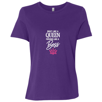 Built Like a Queen Focused Like a Boss Tee