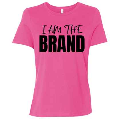 I Am The Brand Ladies Relaxed Jersey Short-Sleeve T-Shirt