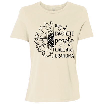 My Favorite People Call Me Grandma T-Shirt