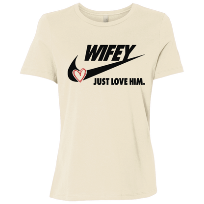 Wifey Just Love Him T-Shirt
