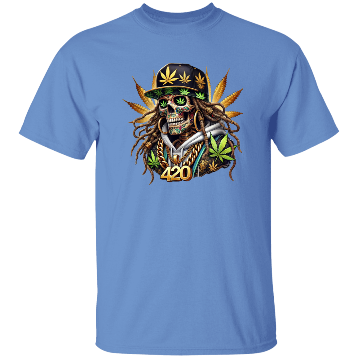 420 Skeleton 5.3 oz. T-Shirt