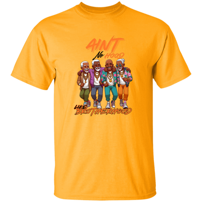 Aint No Hood Like Brotherhood 5.3 oz. T-Shirt