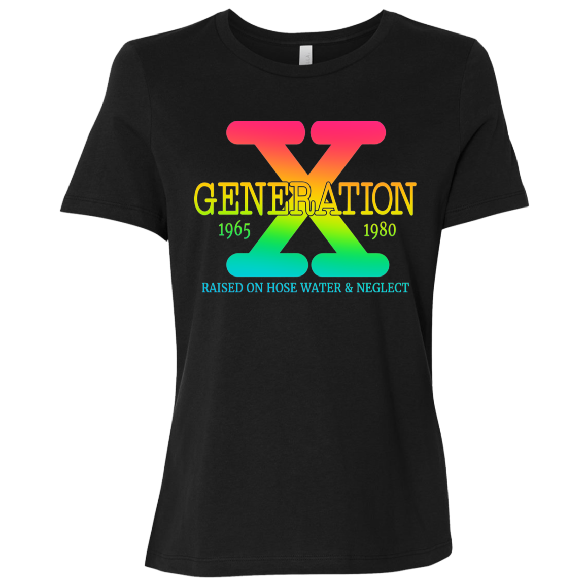 Generation X Ladies' Relaxed Graphic Tee