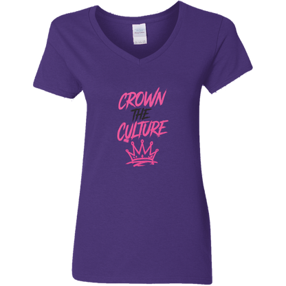 Crown The Culture V-Neck Tee