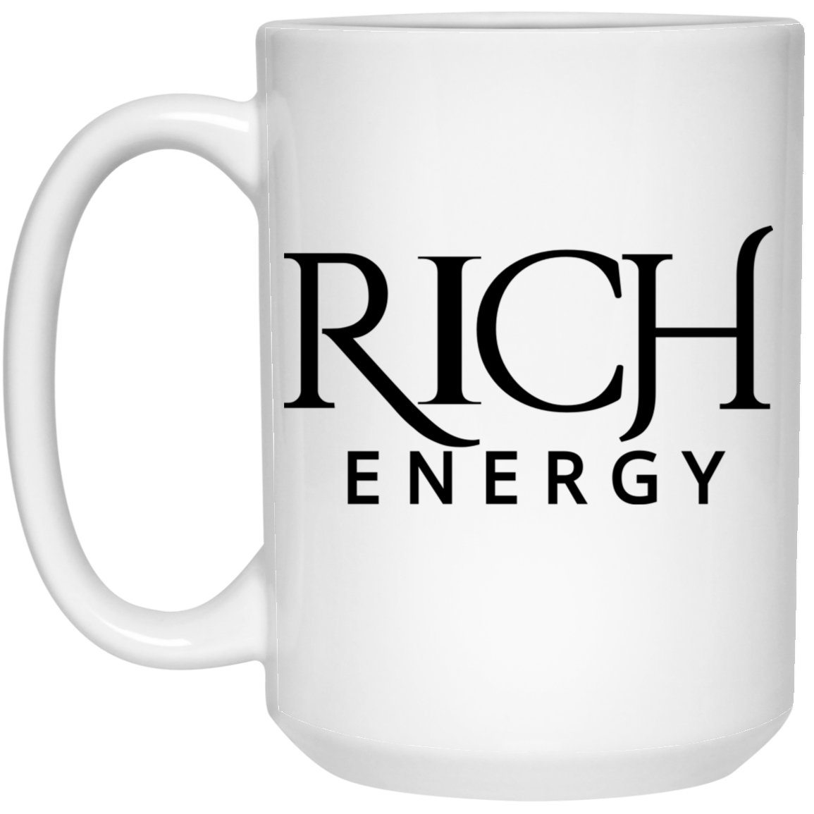 Rich Energy 15oz White Mug