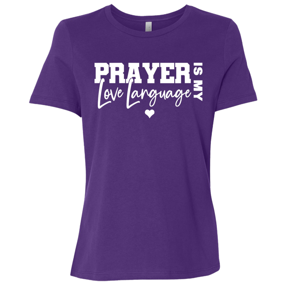 Prayer Is My Love Language Relaxed Jersey T-Shirt