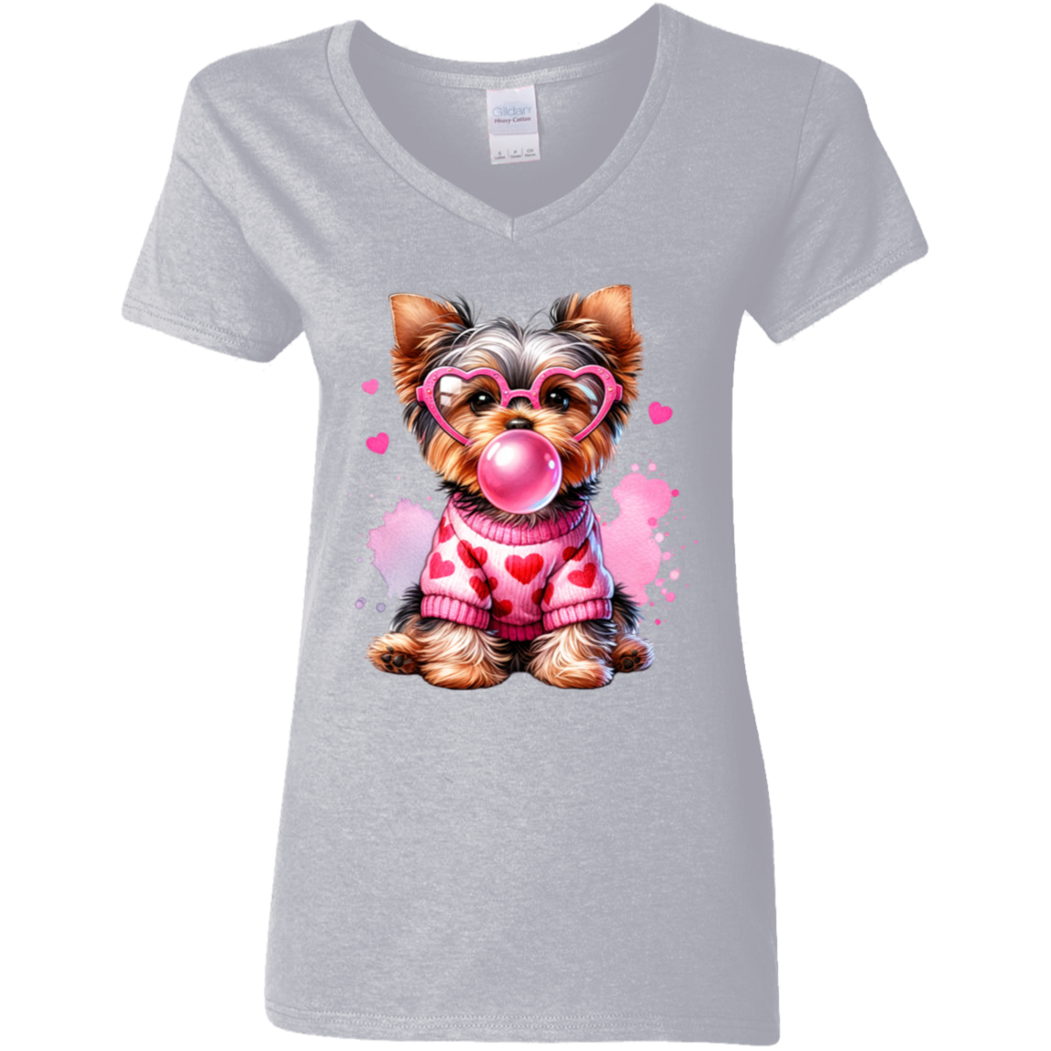 Gildan Ladies' 5.3 oz. V-Neck T-Shirt