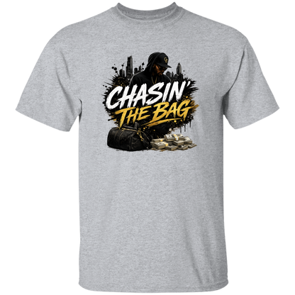 Chasin' The Bag Men's 5.3 oz. Heavyweight T-Shirt