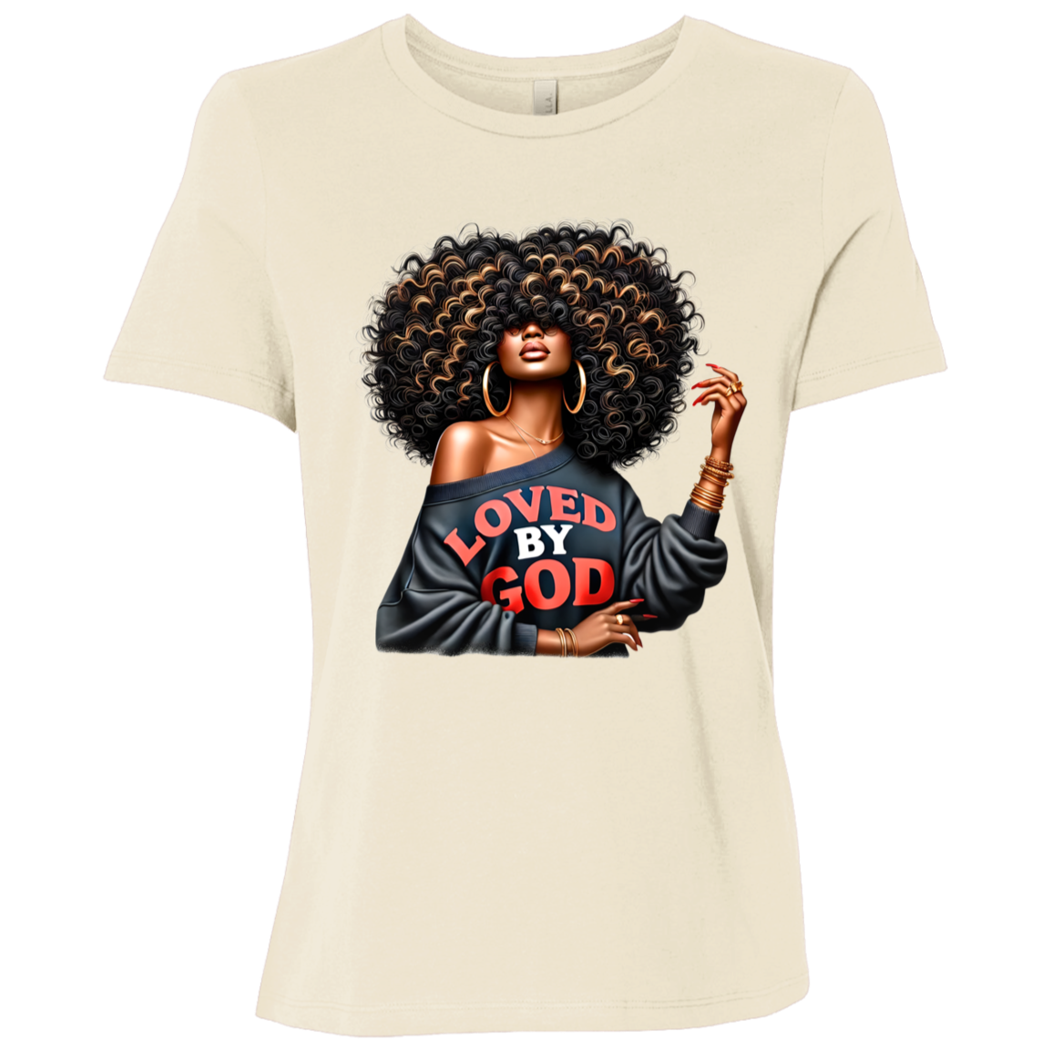 Loved by God Relaxed Jersey Short-Sleeve T-Shirt