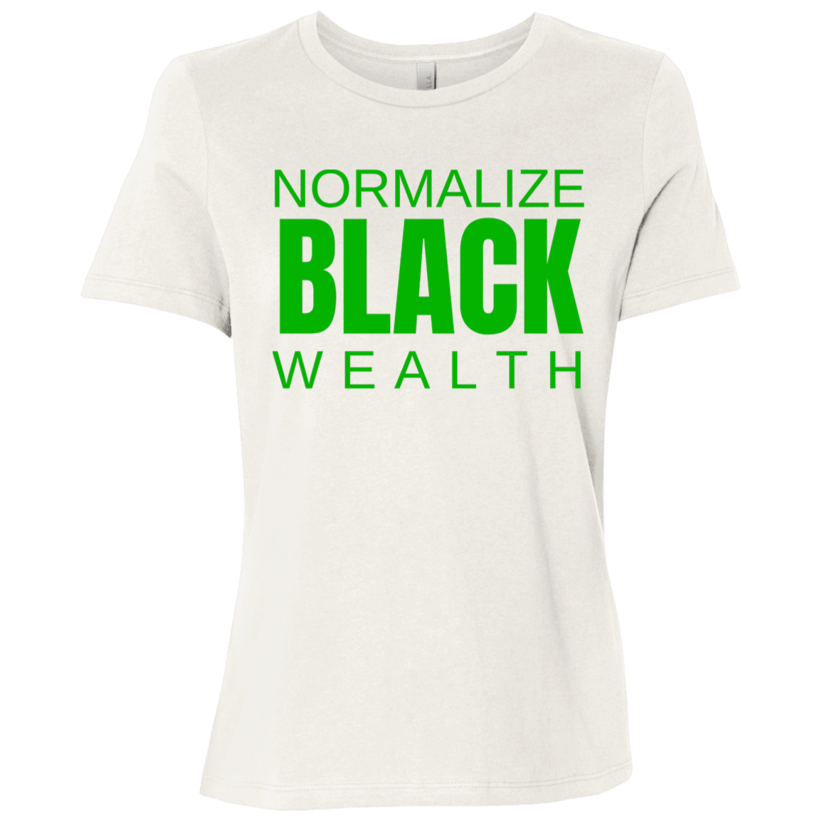 Normalize Black Wealth Tee